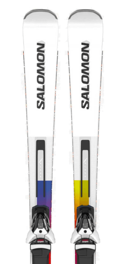 Salomon Skije Set E Addikt PRO, Bijele