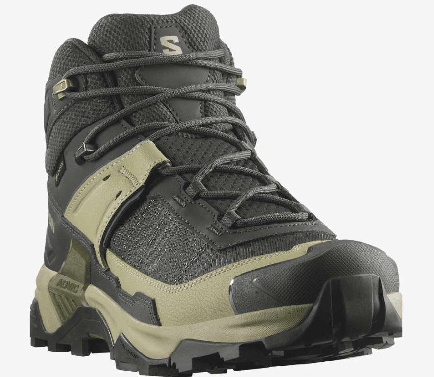 Salomon Muške gležnjače X Ultra 5 GTX, Crno-maslinaste