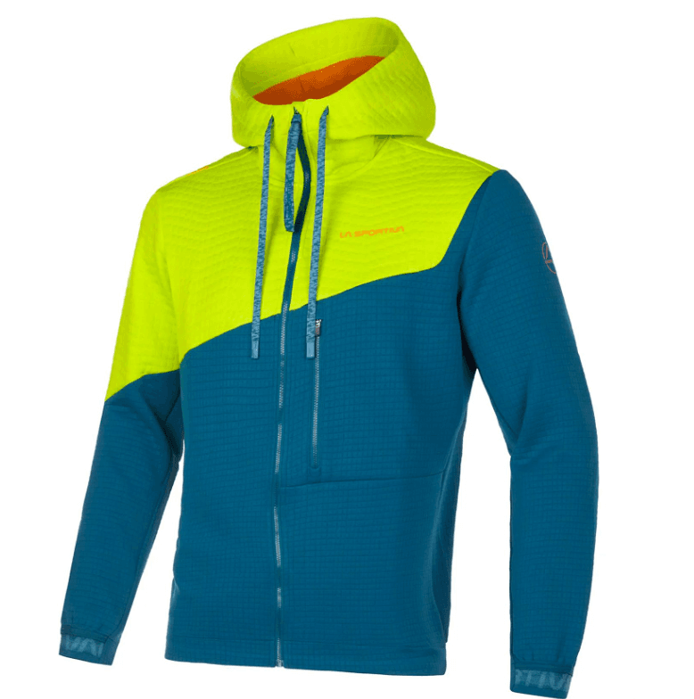 La Sportiva Muška dukserica Method Hoddy, Cijan-limeta