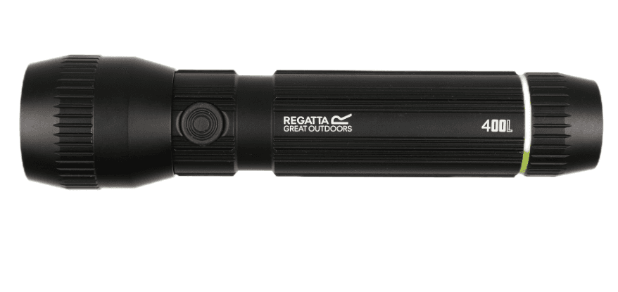 Regatta Outdoors Ručna svjetiljka Montegra 400, Crna