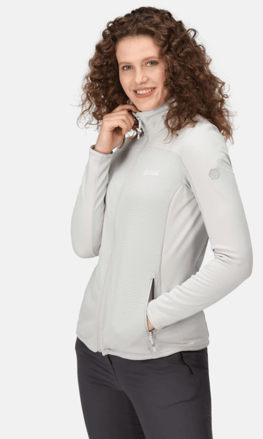 Regatta Outdoors Ženska dukserica Highton FZ III Cyberspace, Bijela