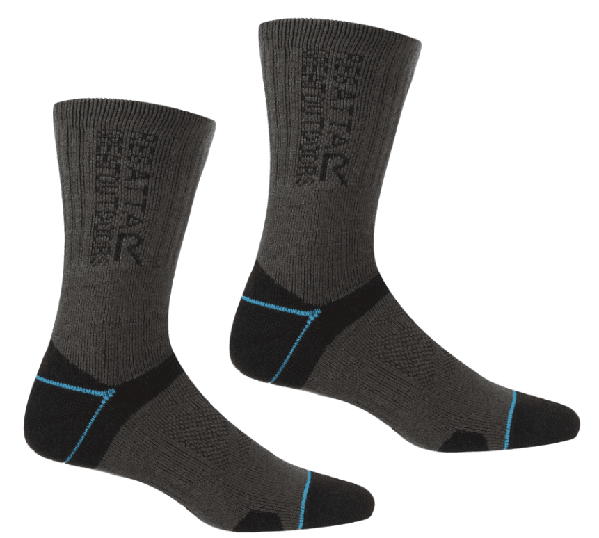 Regatta Outdoors Ženske čarape Blister Protection II Ash, Sive