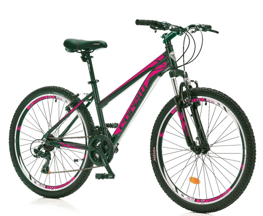 Corelli Ženski bicikl Swing 3.1 24″ Alu, Sivo-roze