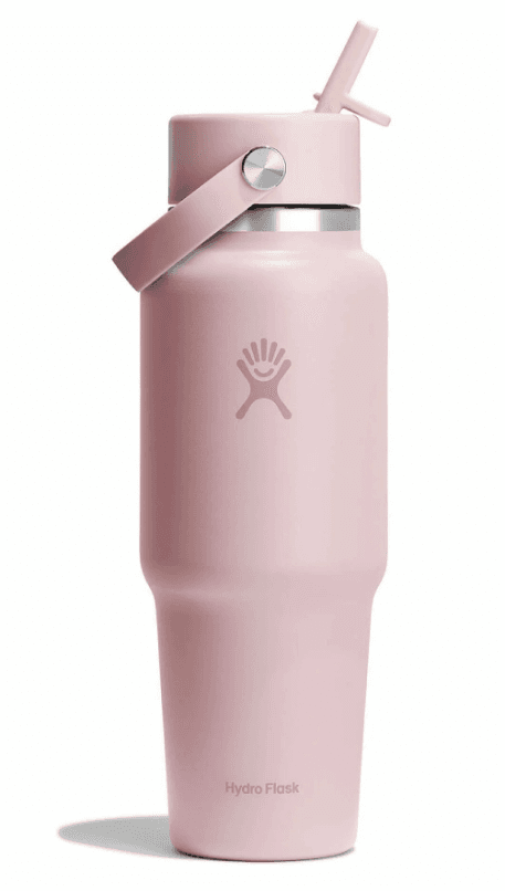 Hydro Flask Boca Wide Flex Straw Travel Trillium, Roze