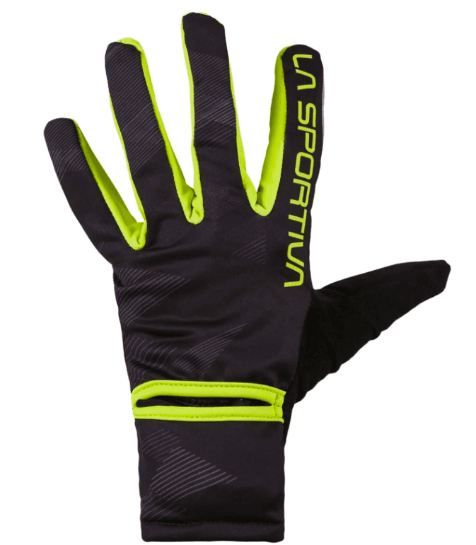 La Sportiva Ski rukavice Trail, Crno-limeta