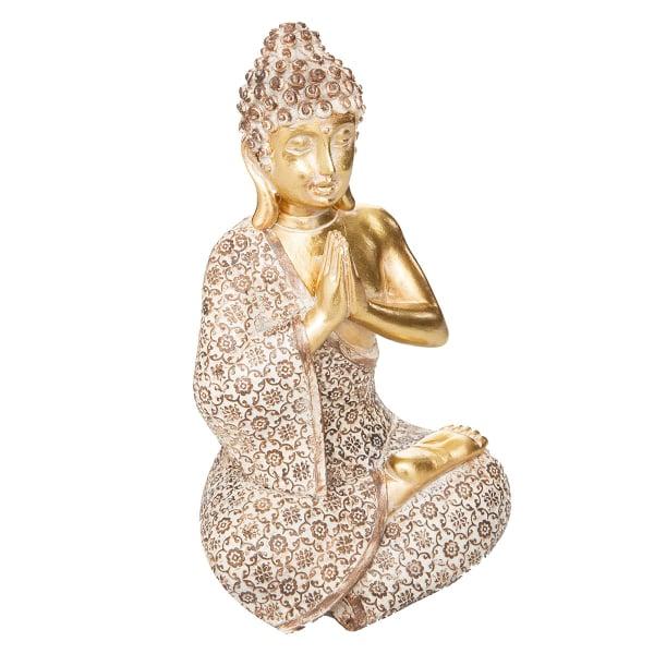 Atmosfera Dekorativna figura, Buddha, 19.5 cm, zlatne boje