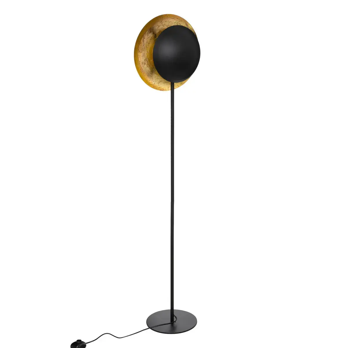Atmosfera Podna lampa Estee, 144 cm, crne boje