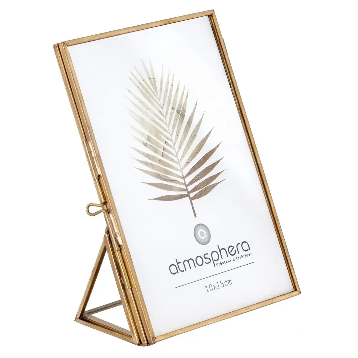 Atmosphera Metalni ram za slike, 10 x 15 cm, Zlatne boje