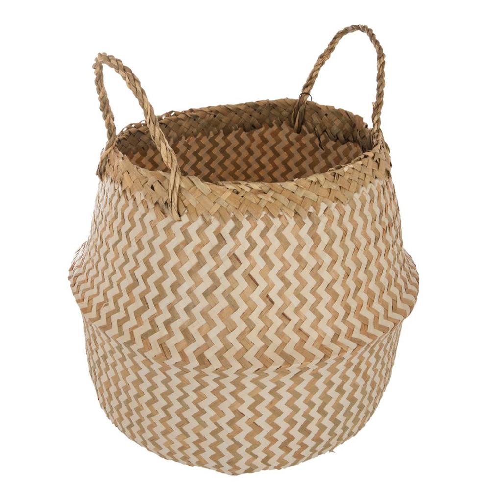 Atmosphera Korpa od trske, 5 x 16 cm, Bijela