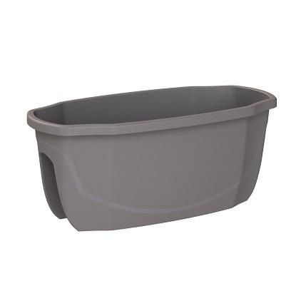 Fora Žardinjera za ogradu, 15.5 L, 58 x 29 x 24 cm