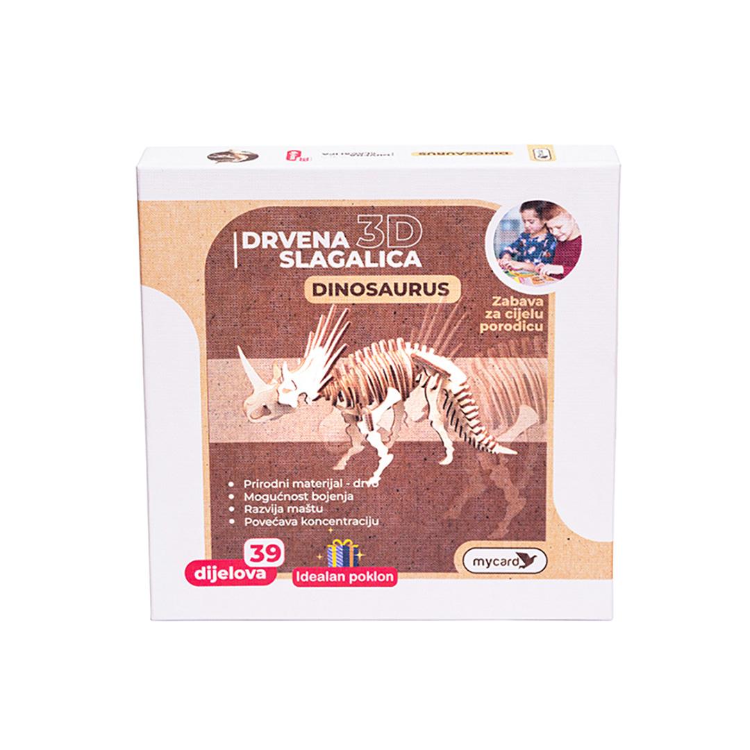 Vrabac Drvene puzzle Lenigmo, Dinosaurus