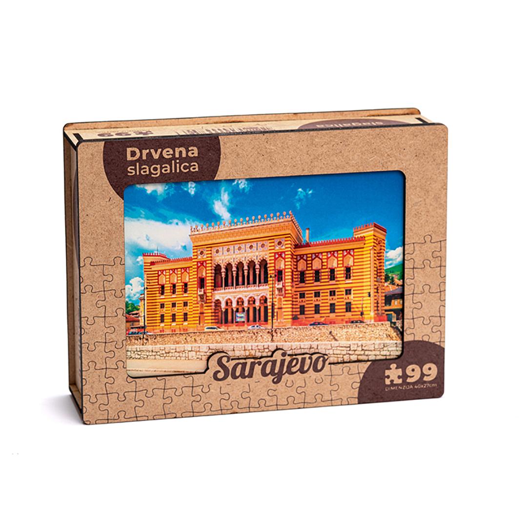 Vrabac Drvene puzle Souvenirs, Gradovi, Sarajevo
