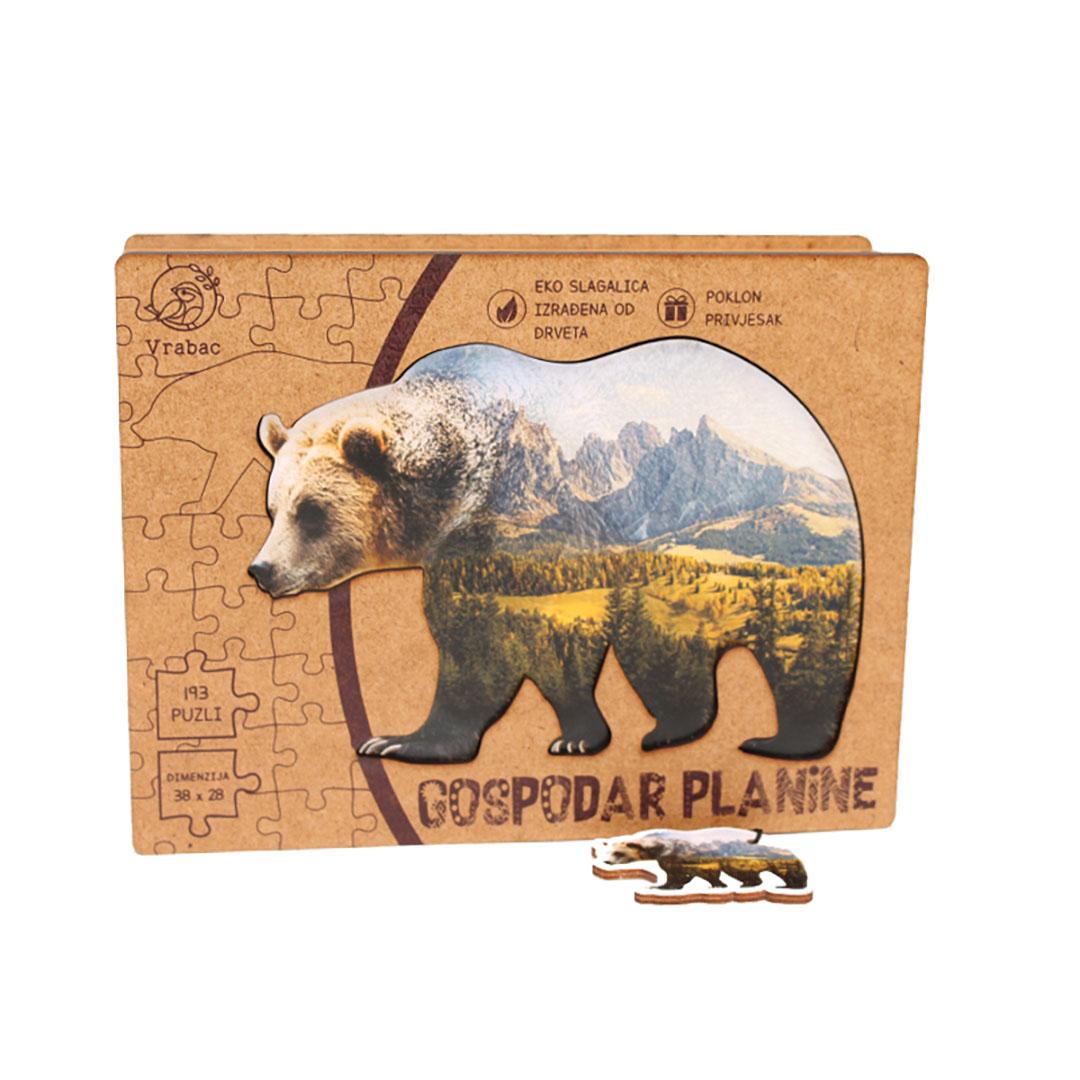 Vrabac Puzle Lenigmo, Calm corner, Medvjed gospodar šume