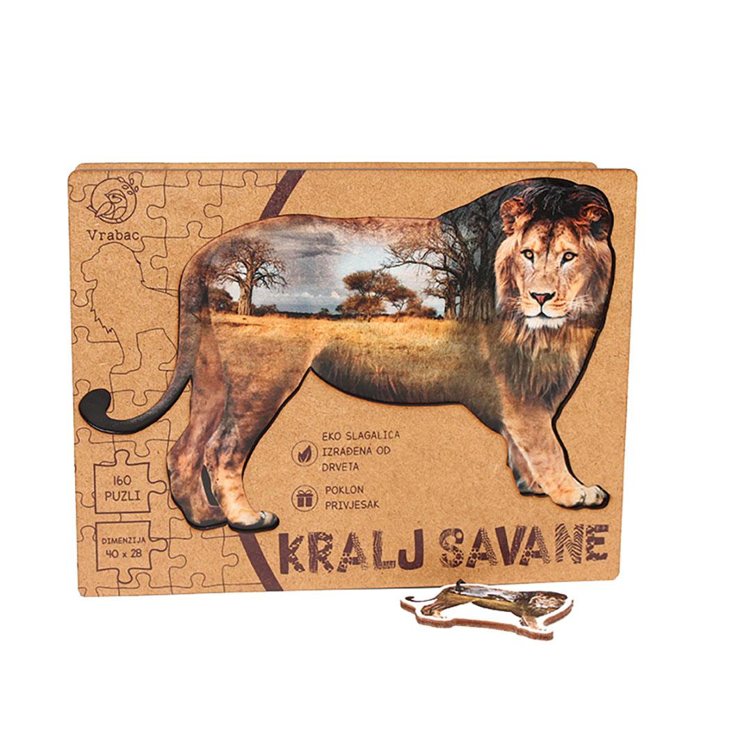 Vrabac Puzle Lenigmo, Calm corner, Lav kralj savane