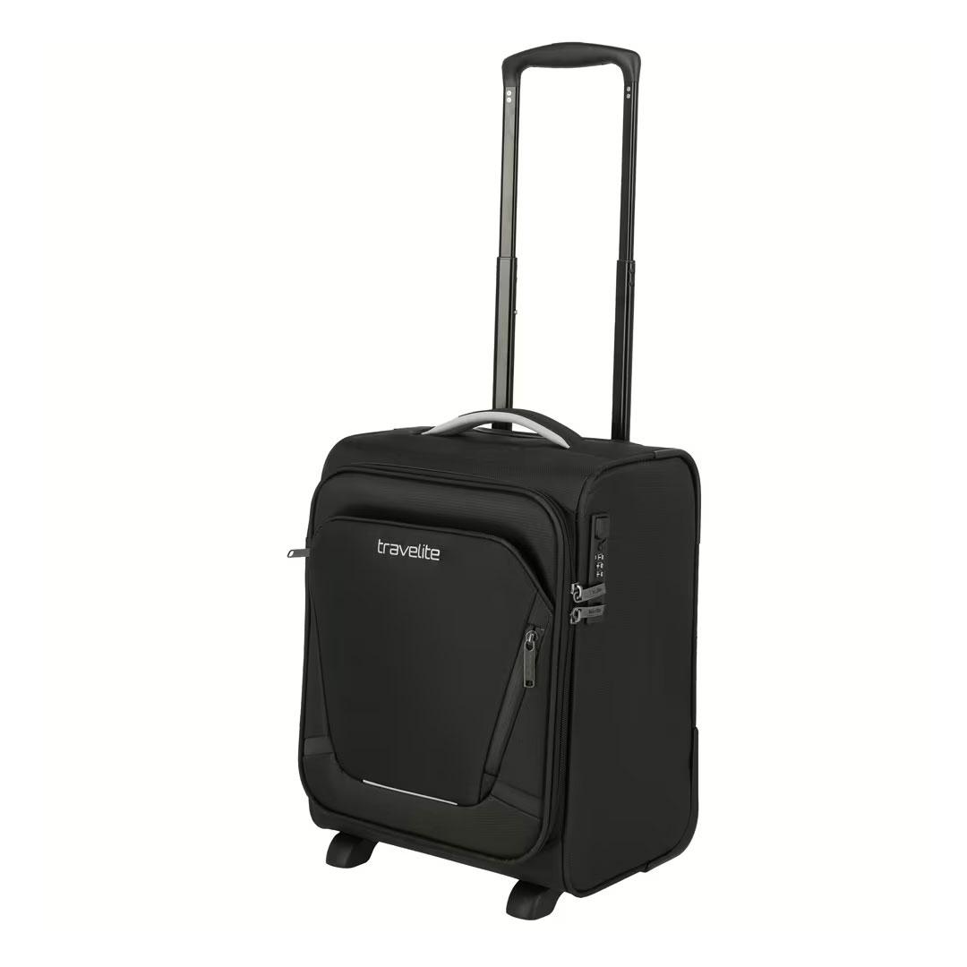 Travelite Kofer sa 2 točkića 090223-01, 40 cm, Crni
