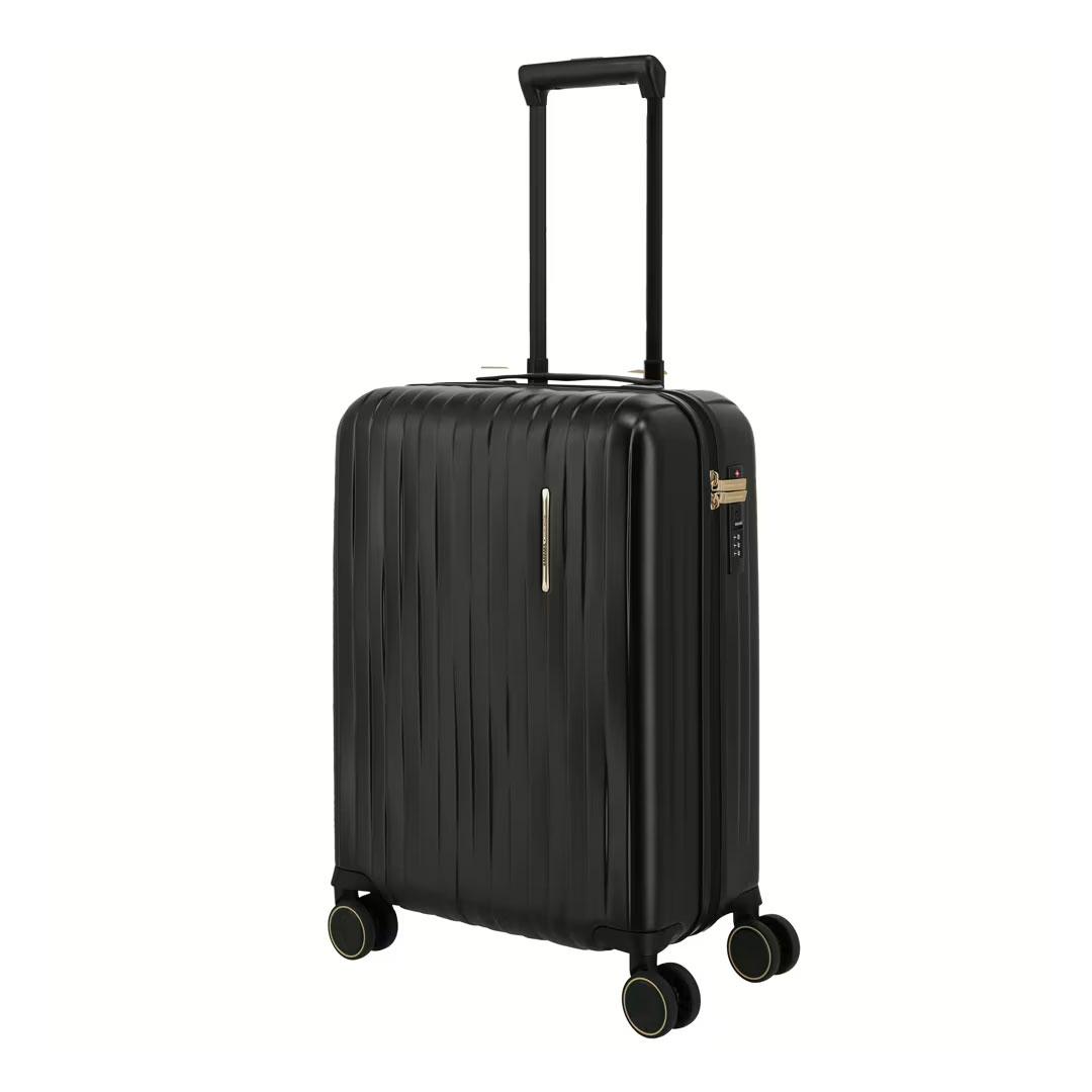 Travelite Kofer 7000048-01, 55 cm, Crni