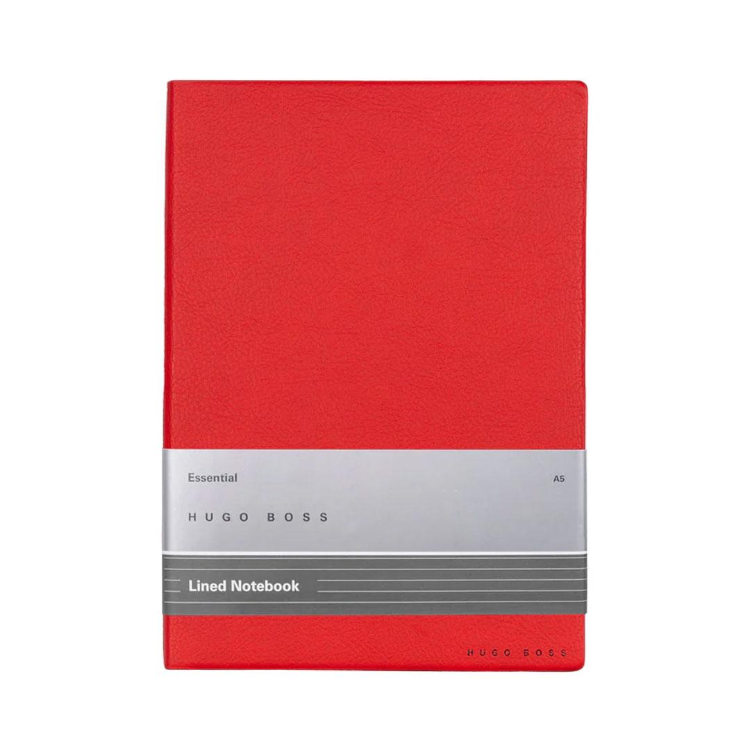 Hugo Boss Notes Essential Storyline A5 Dikto, Crveni