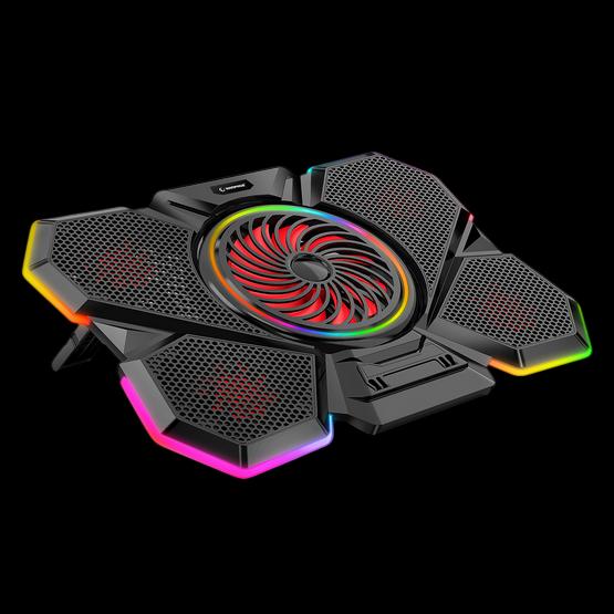 RAMPAGE NB Gaming hladnjak S47 Coolflow sa 1x RGB ventilatorom do 17.3"