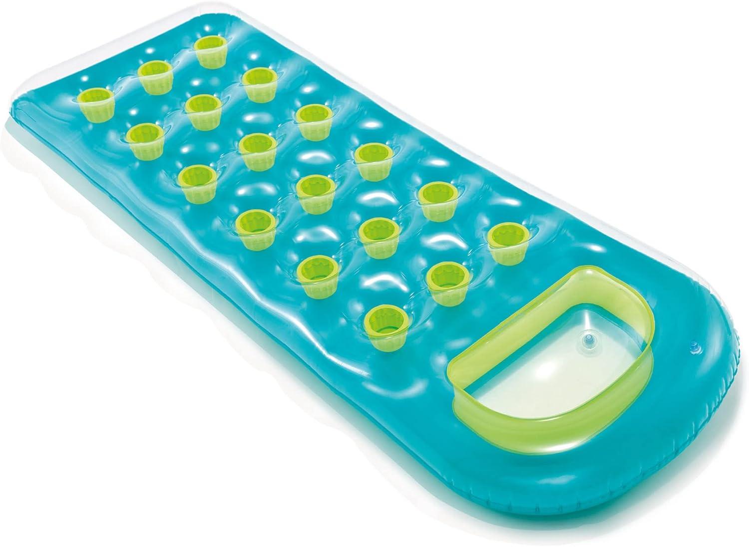 Intex Dušek za vodu na naduvavanje 59895, 188x71 cm, Plavo-žuti