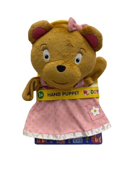 Noddy Plišana igračka za ruku 4162, Smeđe-roza
