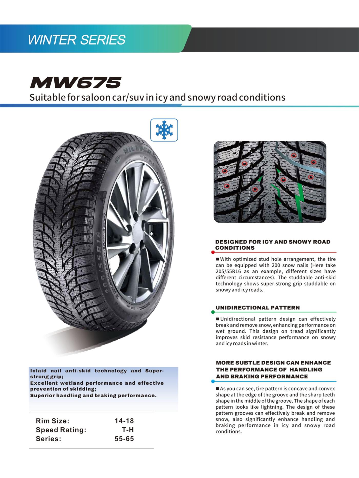 Milever Zimska guma Winter Max-S1 MW675, 205/60R16, 92H