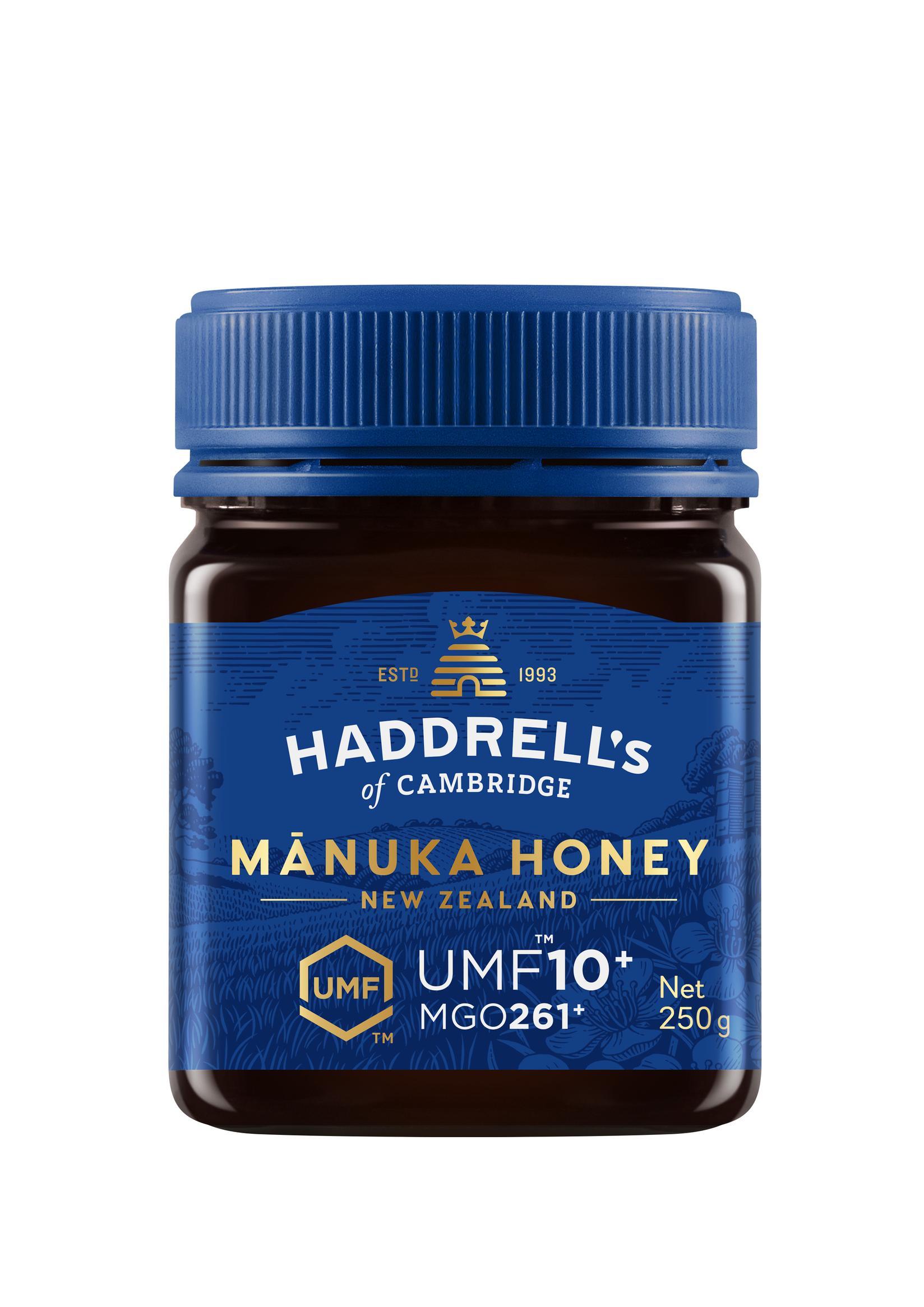 Haddrellov med Manuka UMF 10+, MGO 263+, 250 g