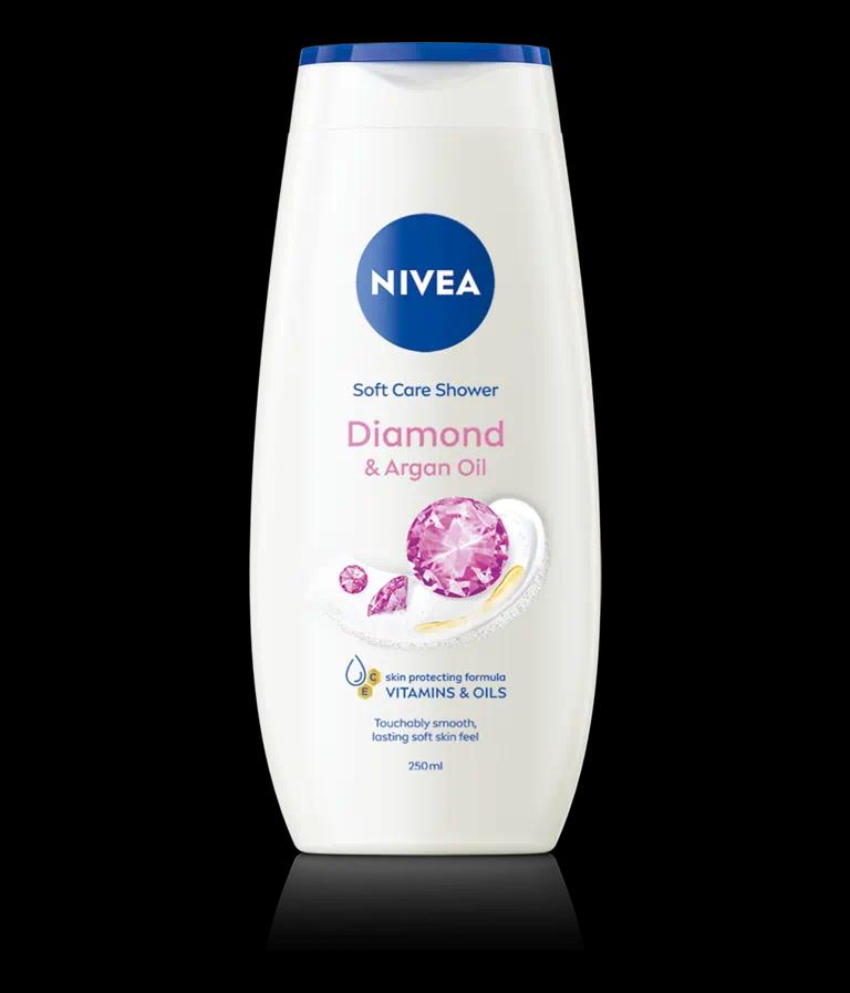 NIVEA gel za tuširanje s dijamantima i arganovim uljem 250 ml