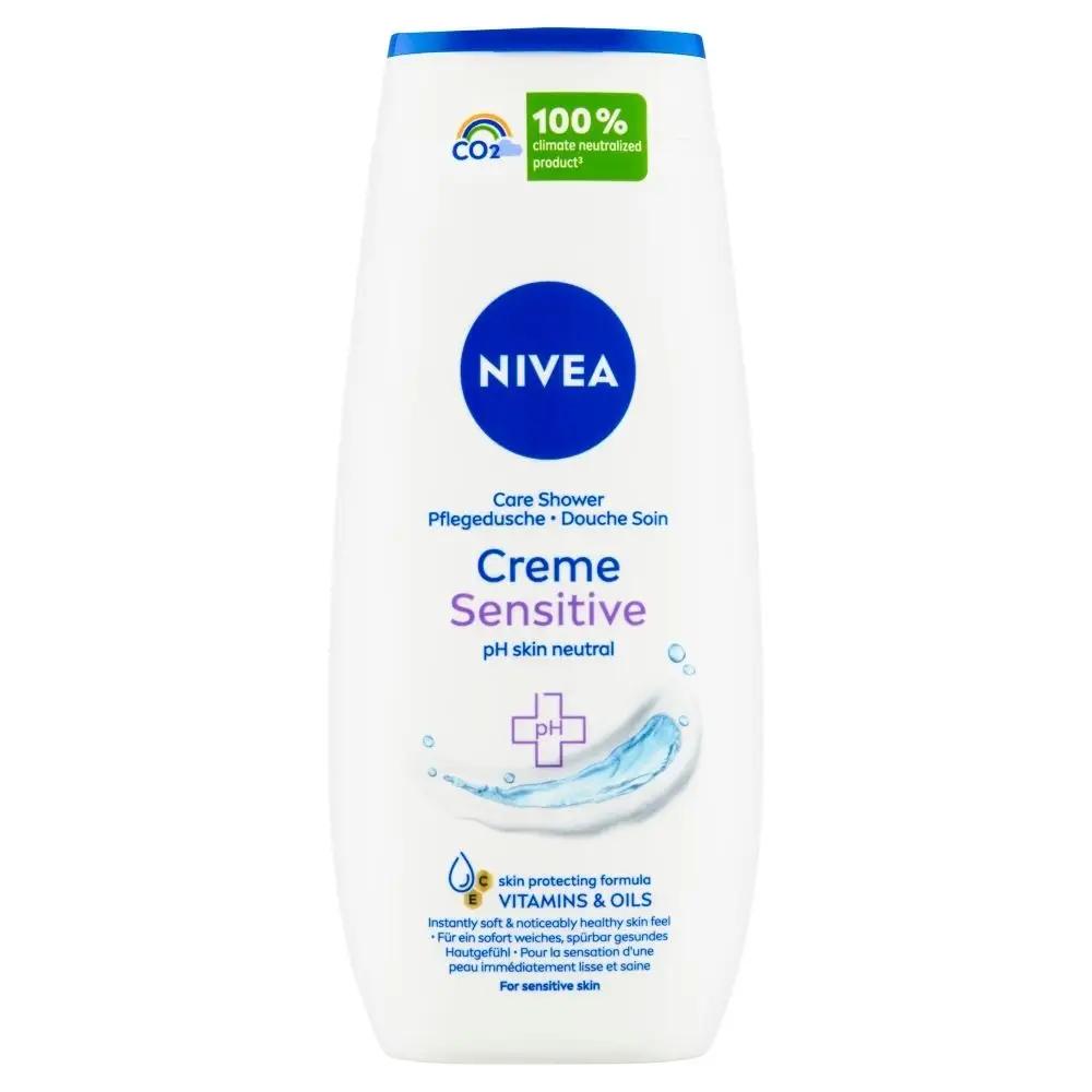 NIVEA Creme Sensitive gel za tuširanje 250 ml
