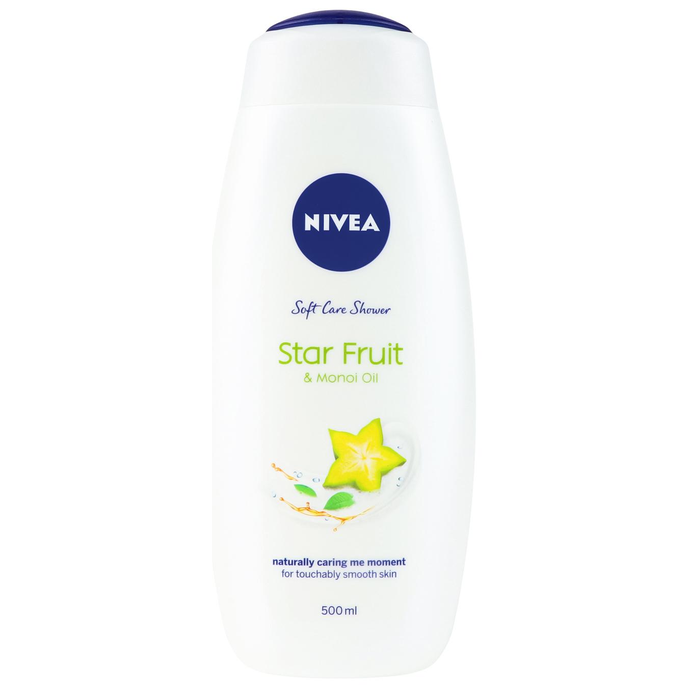 NIVEA gel za tuširanje, karambola i ulje monoija, 500 ml
