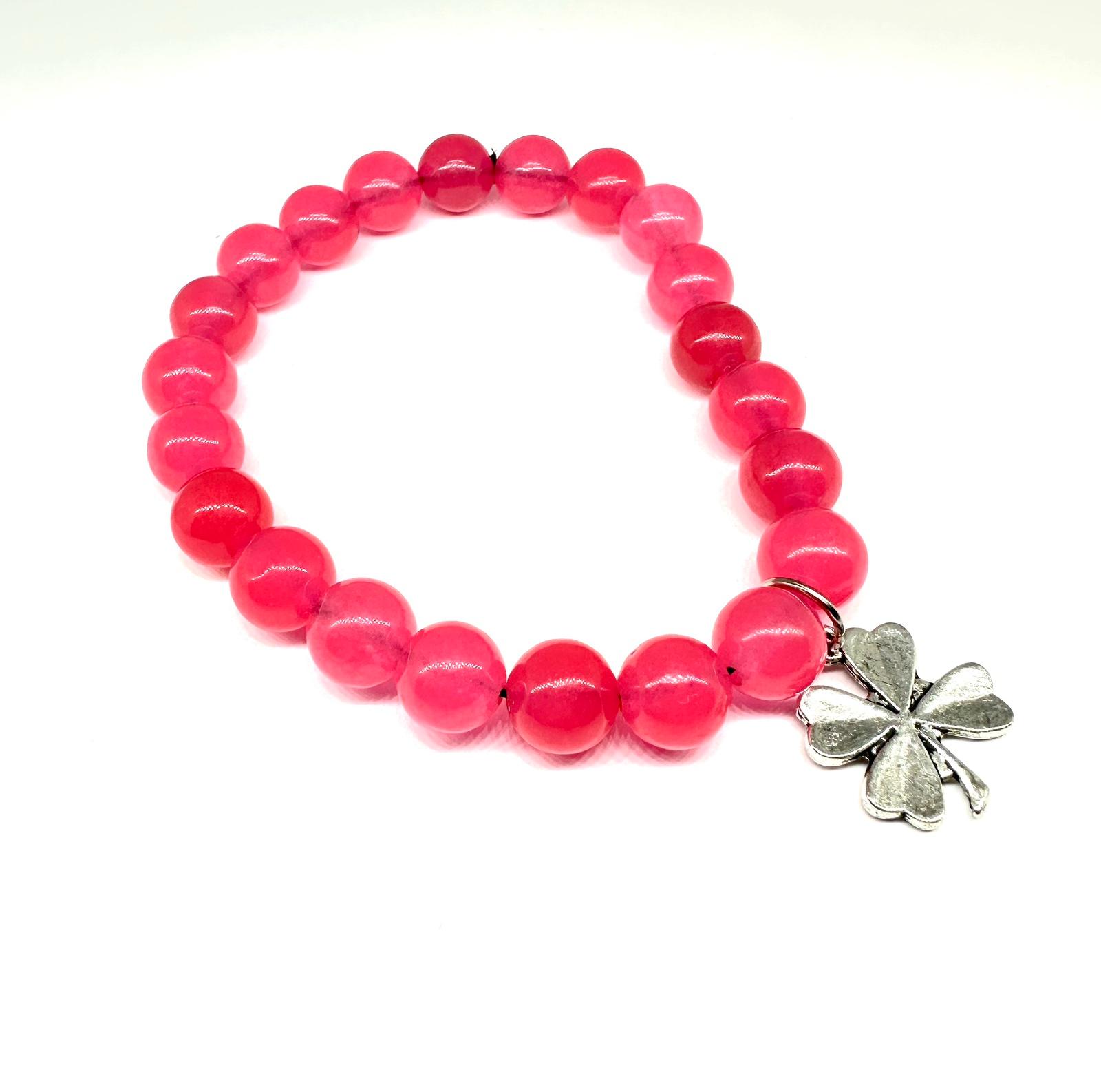 Narukvica od roze ahata