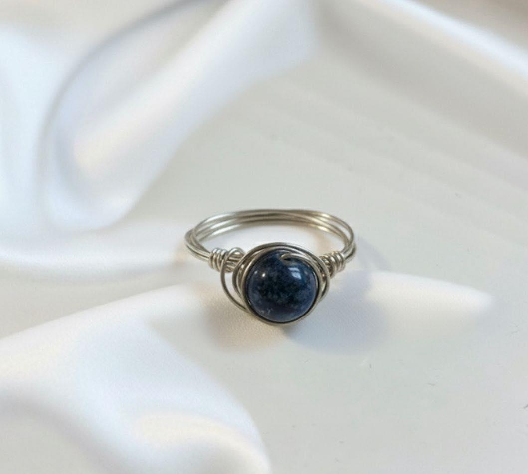 Poludrago kamenje & nakit Prsten, Lapis Lazuli