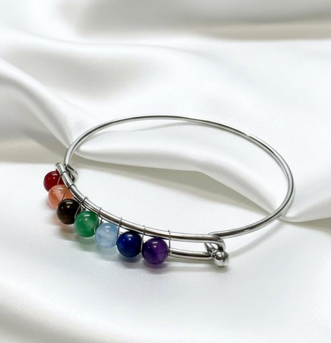 Poludrago kamenje & nakit Narukvica za 7 čakri