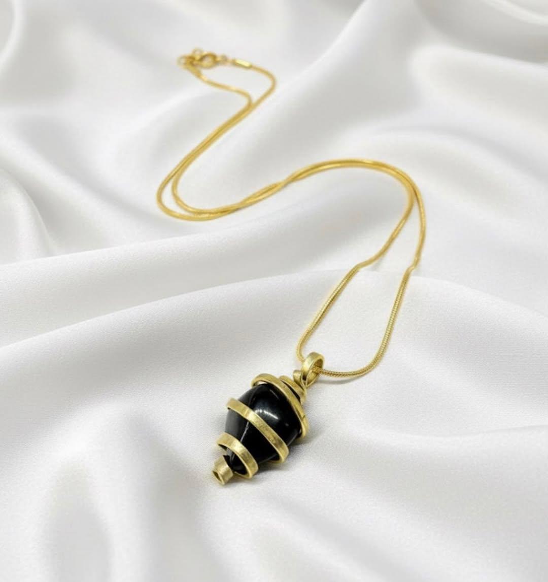 Poludrago kamenje & nakit Ogrlica sa  crnim turmalinom -Sirova moć