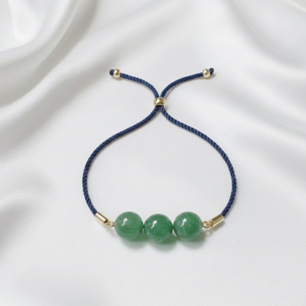 Poludrago kamenje & nakit Narukvica sa zelenim aventurinom