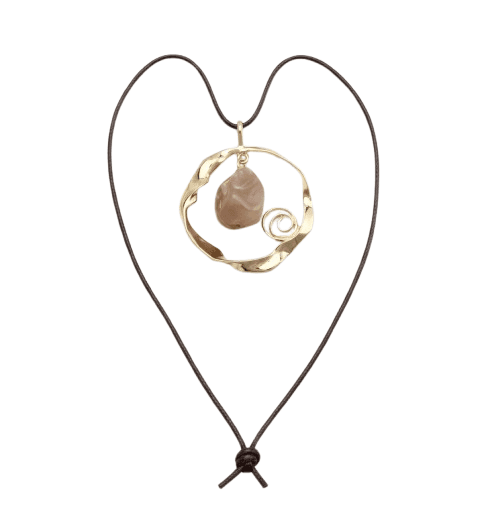 Poludrago kamenje & nakit Ogrlica sa prirodnim vajbom