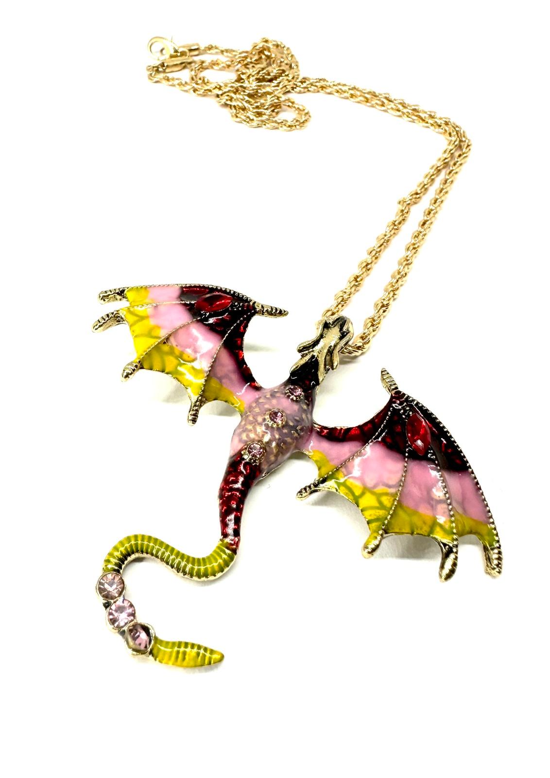 Poludrago kamenje & nakit Vatreni zmaj – Ogrlica za one koji se usuđuju!