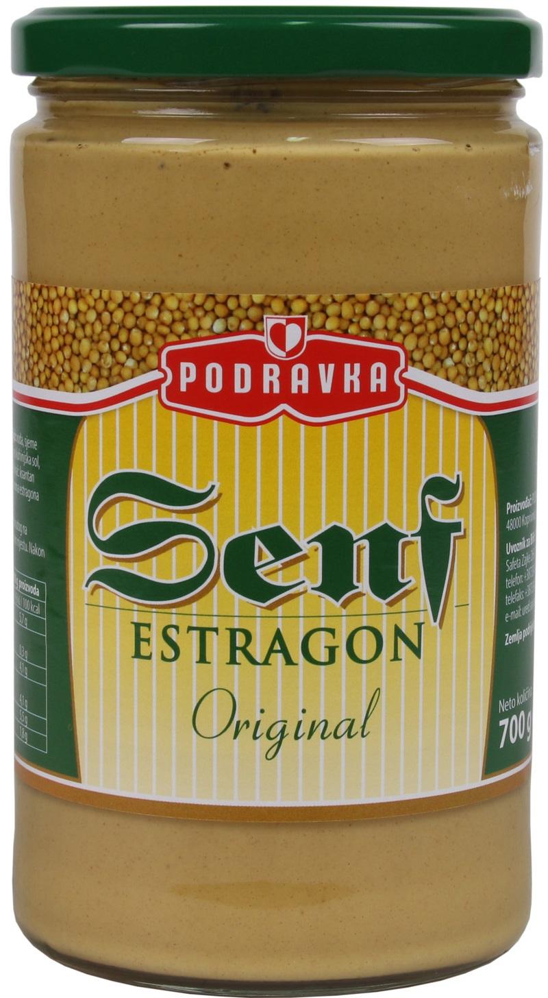 PODRAVKA Estragon senf 700g