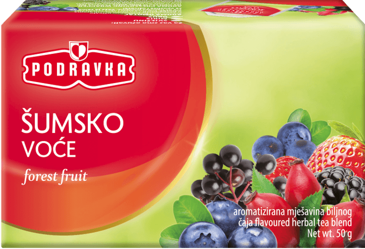 PODRAVKA Čaj od šumskog voća 50g