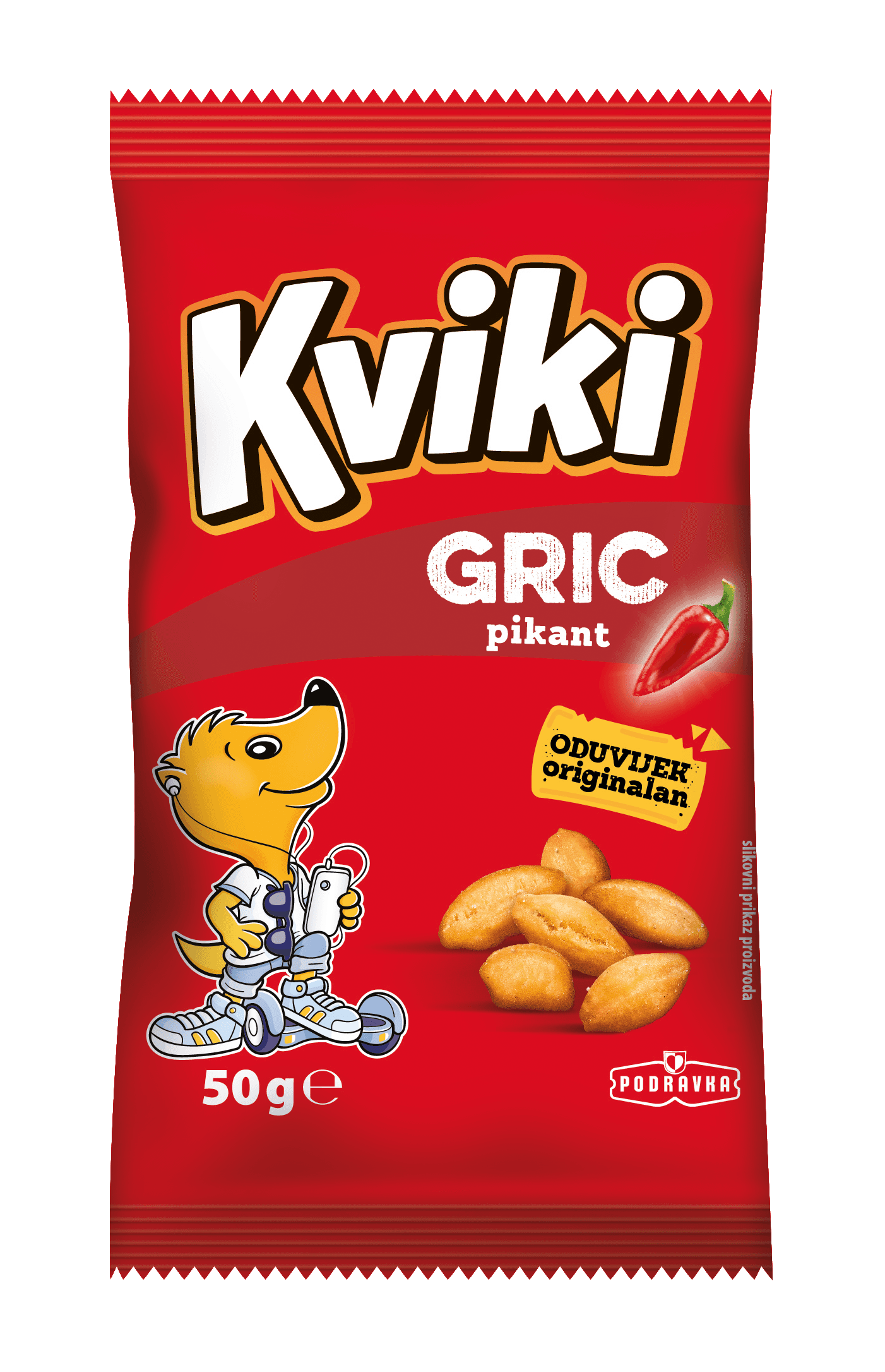 KVIKI ljuti zalogaj 50g