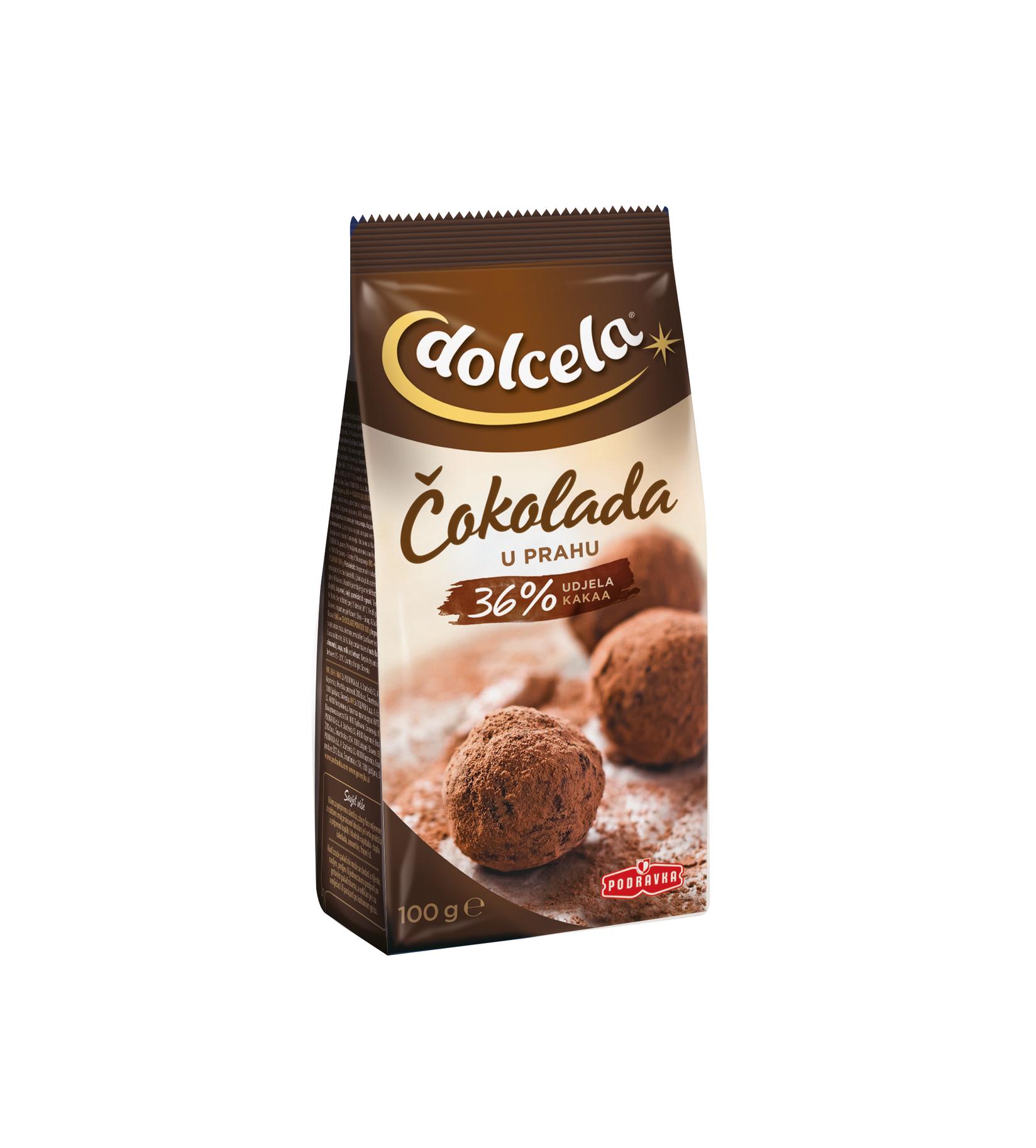 DOLCELA Dolcela čokoladni prah 100g