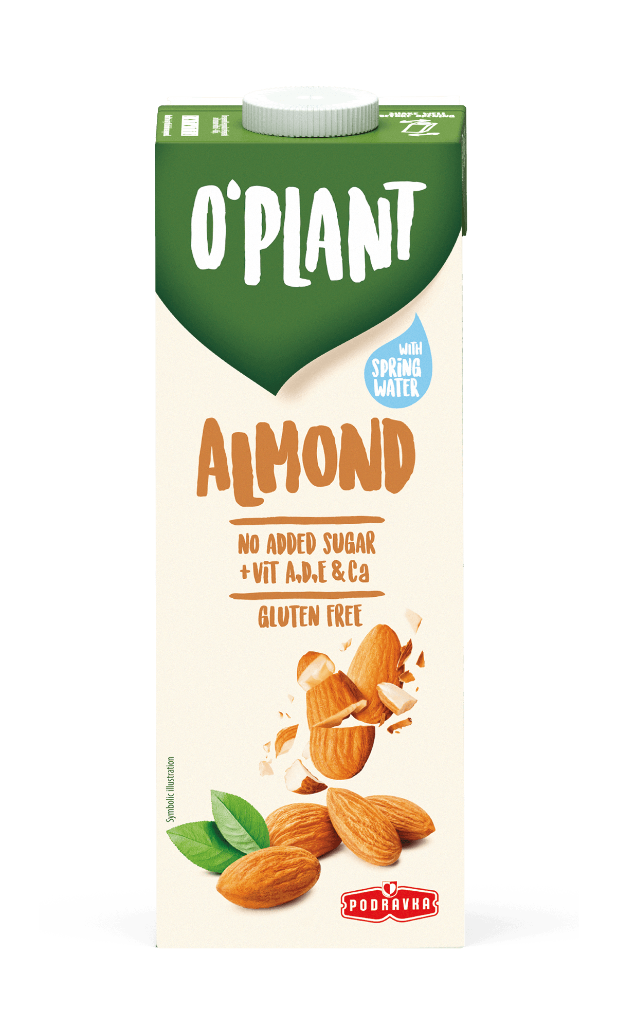 O'PLANT Biljno bademovo mlijeko 1 l