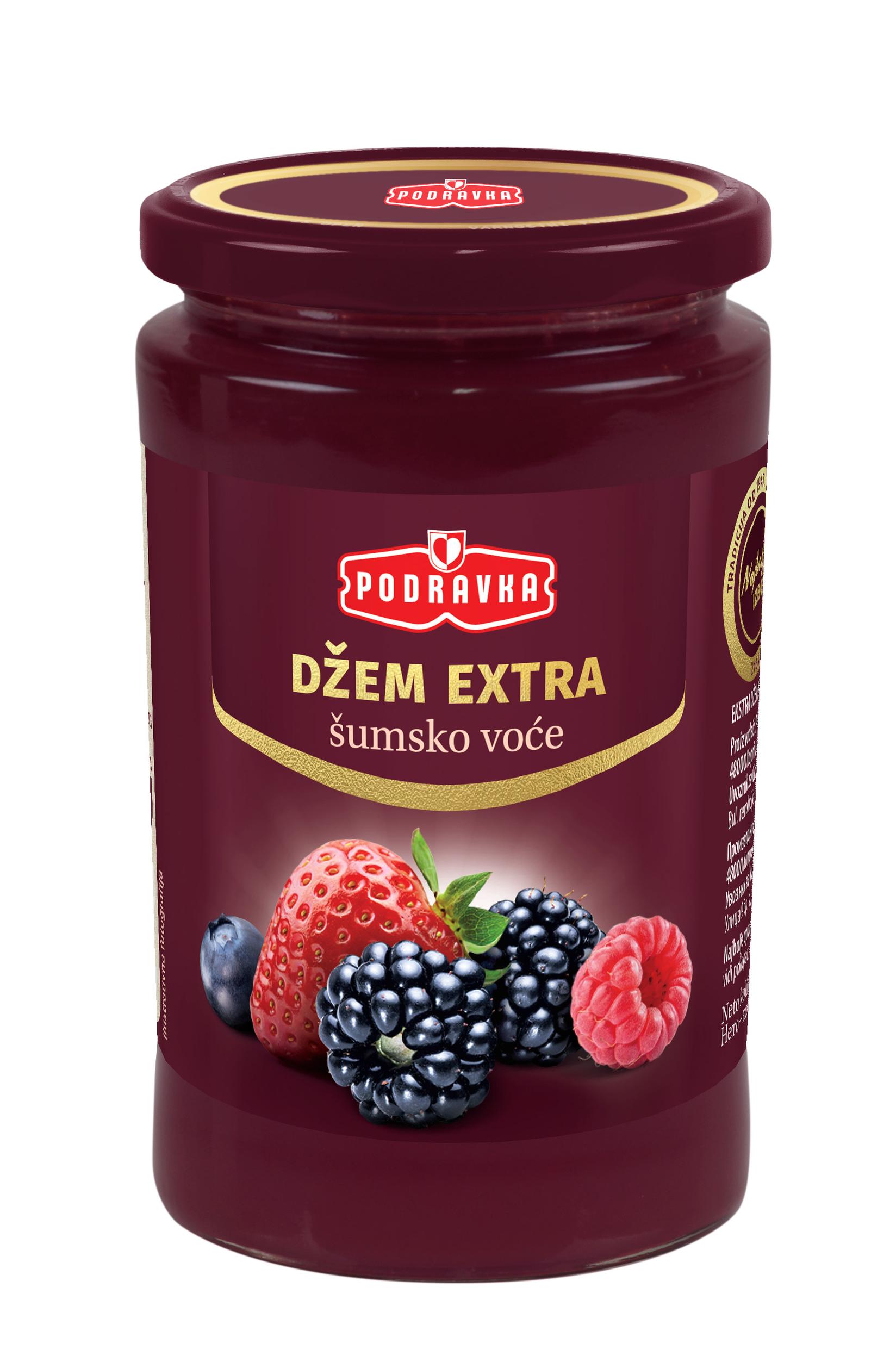 PODRAVKA Ekstra džem od šumskog voća 320g