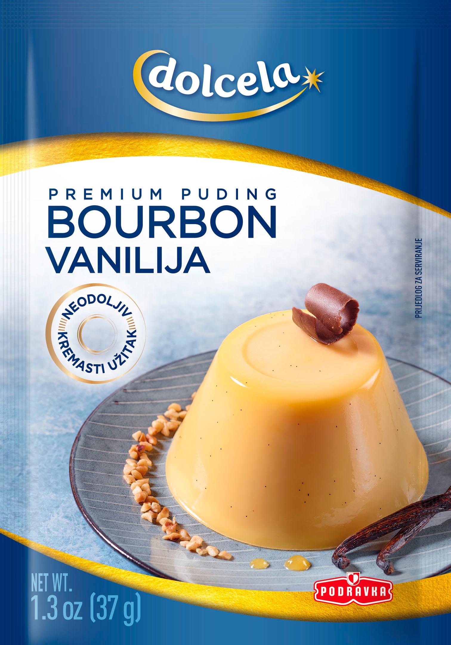 DOLCELA puding premium bourbon vanilija 37g