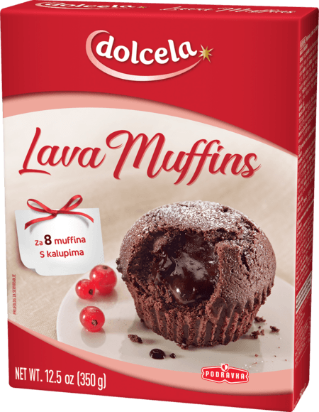 DOLCELA Lava Mafini 350g