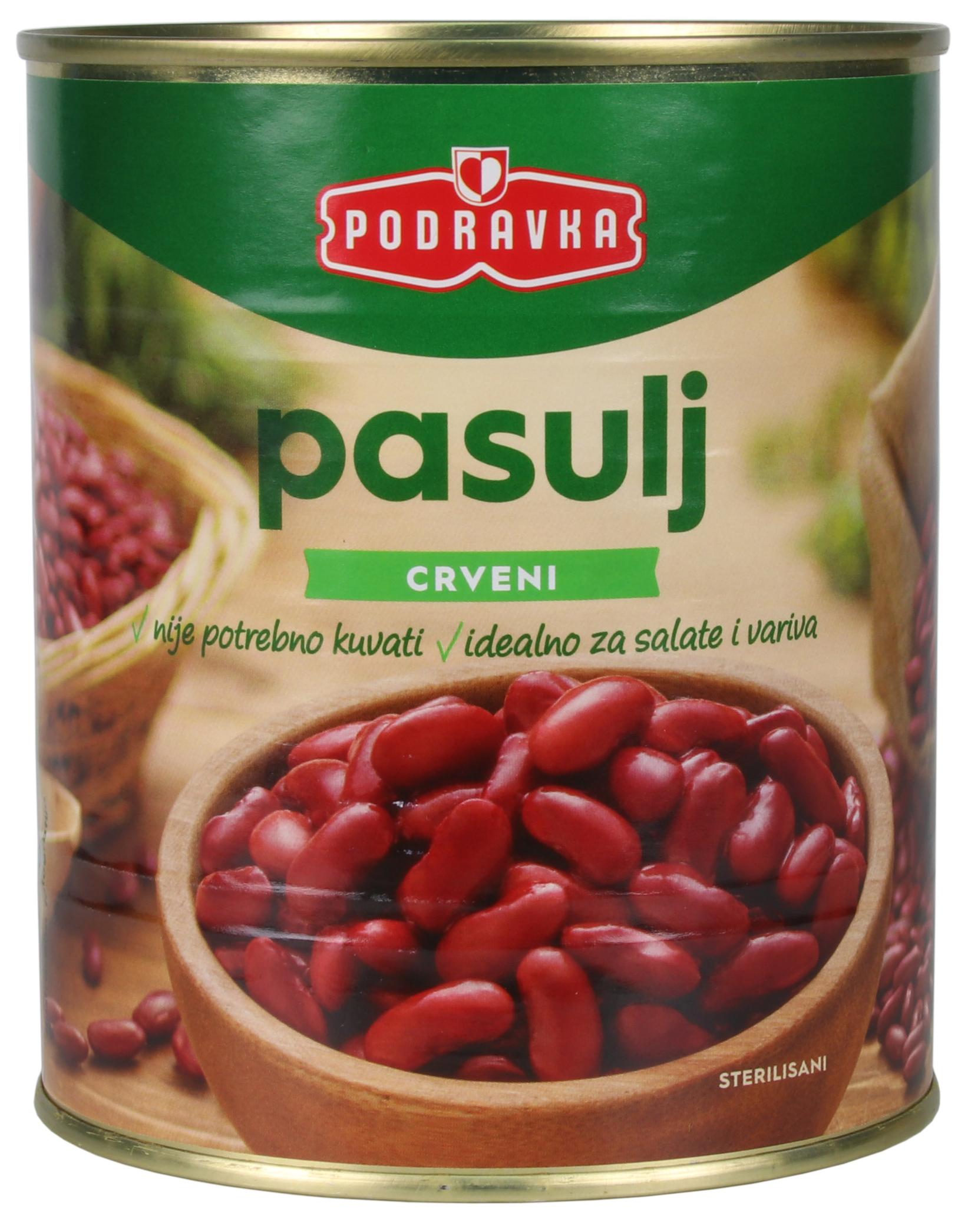 PODRAVKA Crveni grah 800g