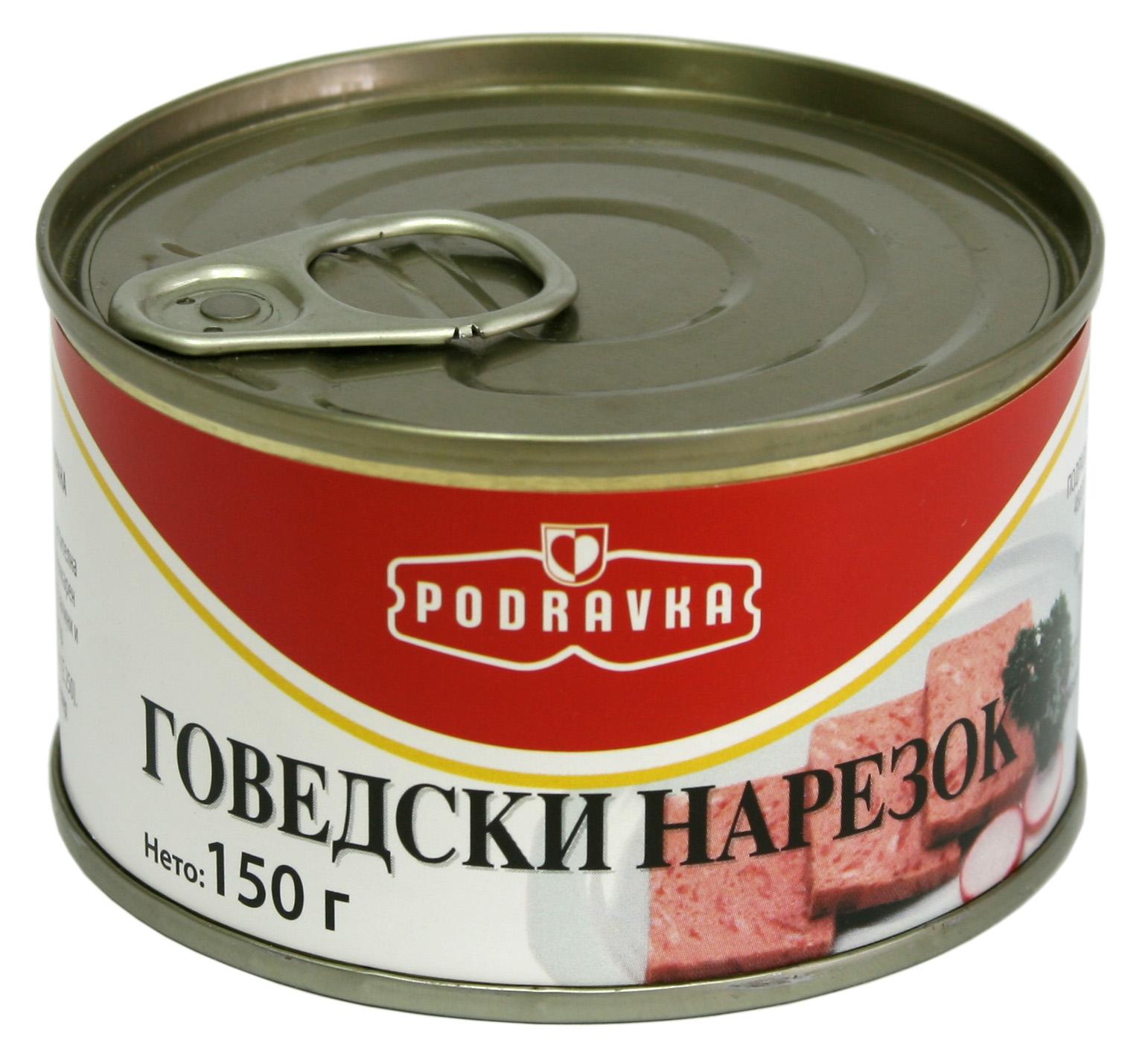 PODRAVKA Goveđi narezak 150g
