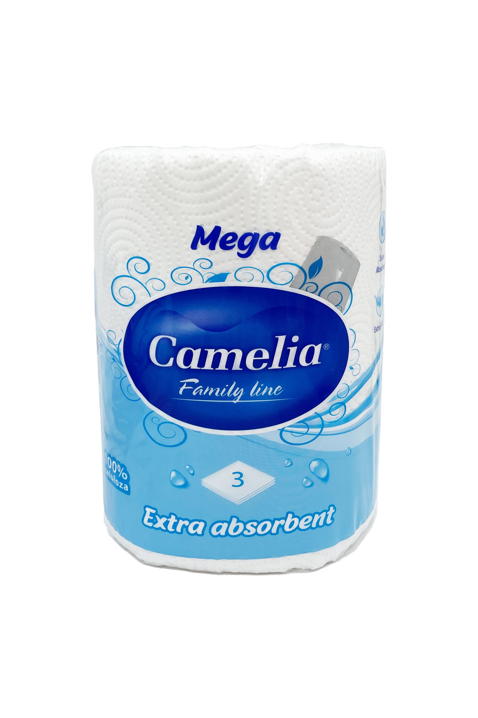 Camelia salveta Mega, troslojna