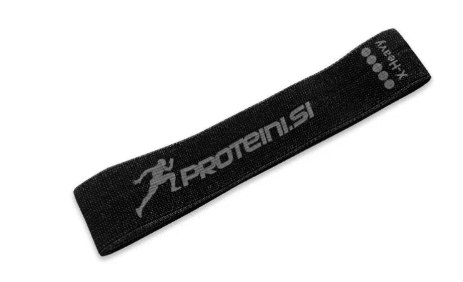 PROTEINI.SI Traka za otpor 70 cm - crna (teška težina)