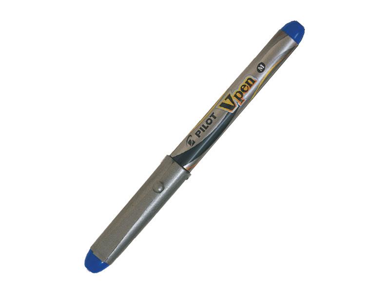 PILOT Nalivpero V Pen srebrna srednja, plava