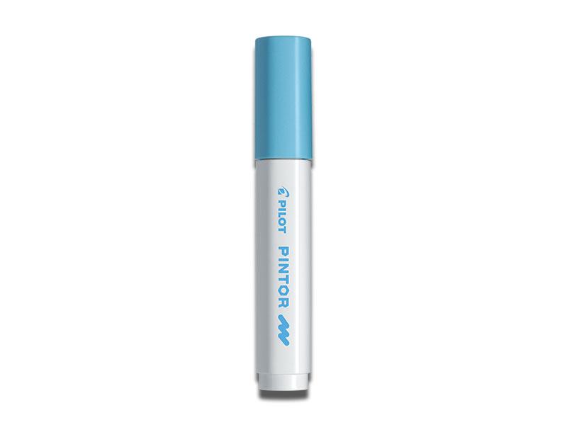 PILOT Marker Pintor F, pastelno plava